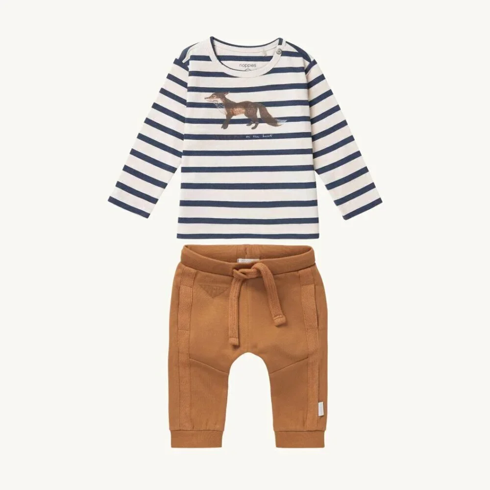 NWT - Organic fox set​​​​​